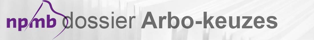 Dossier Arbo-keuzes NPMB