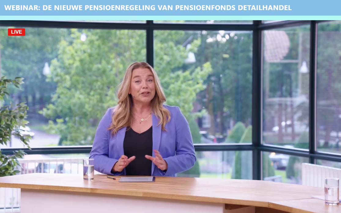 Webinar Pensioenfonds Detailhandel